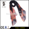 Высокий стандарт ослепительный межзвездный шаблон georgette шелковый шарф для вечернего платья